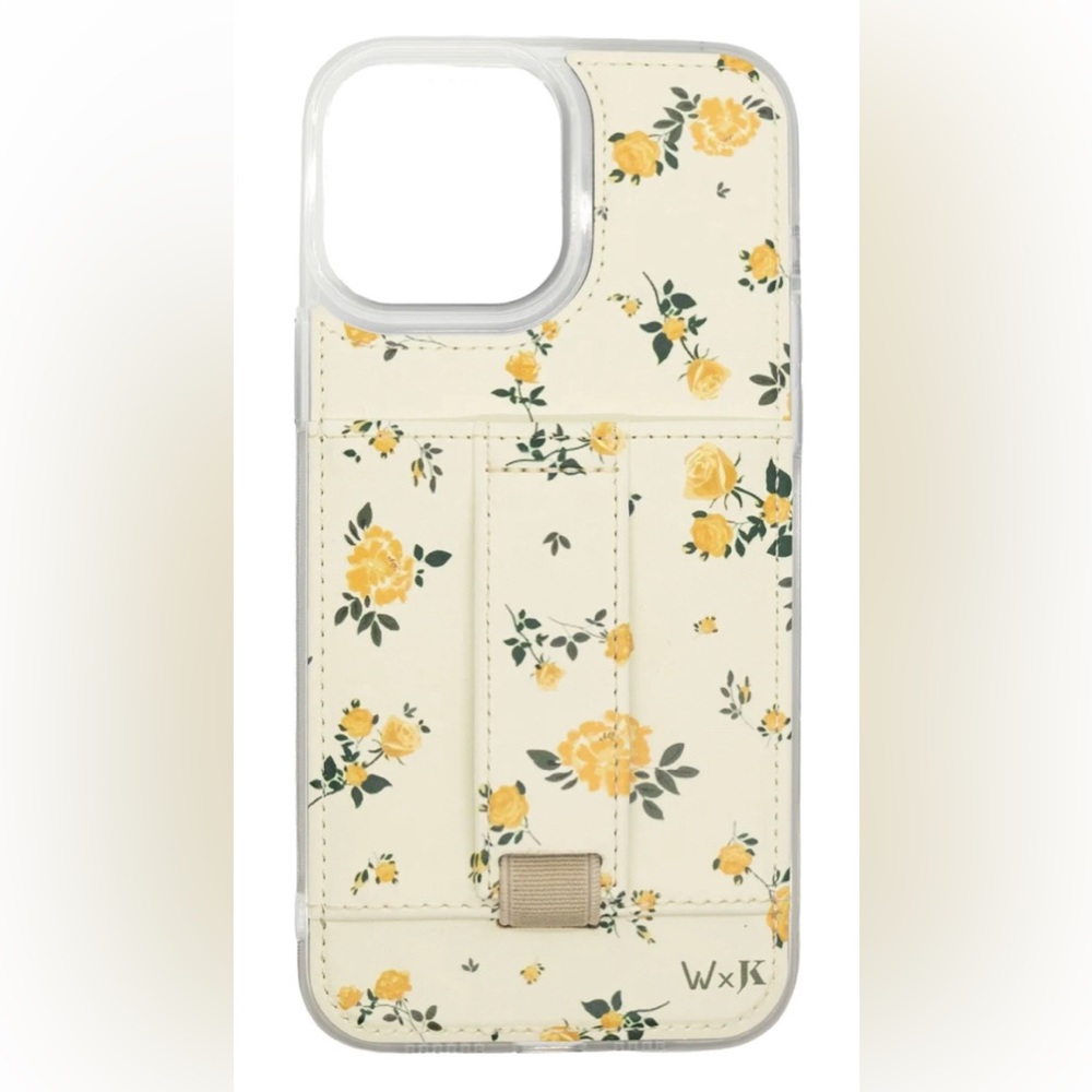 Walli case iPhone 12 Pro - RARE print: Yellow Rose by JessaKae